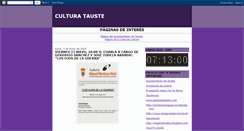 Desktop Screenshot of casaculturatauste.blogspot.com