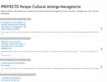 Tablet Screenshot of parqueculturalmaragateria.blogspot.com