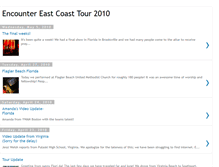 Tablet Screenshot of encountertour2009.blogspot.com