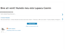 Tablet Screenshot of cosminlupascu.blogspot.com