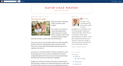 Desktop Screenshot of davidchay.blogspot.com