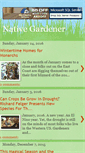 Mobile Screenshot of nativegardener.blogspot.com