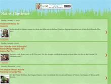 Tablet Screenshot of nativegardener.blogspot.com