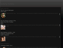 Tablet Screenshot of luxury-hotels8.blogspot.com