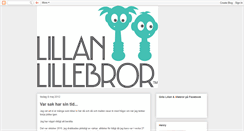 Desktop Screenshot of lillanlillebror.blogspot.com
