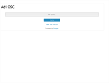 Tablet Screenshot of adi-osc.blogspot.com