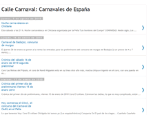 Tablet Screenshot of callecarnaval.blogspot.com