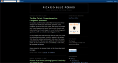 Desktop Screenshot of picassoblueperiod.blogspot.com