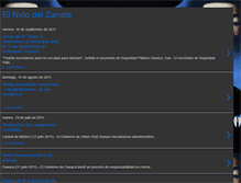 Tablet Screenshot of elnidodelzanate.blogspot.com