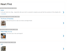 Tablet Screenshot of heart-first.blogspot.com