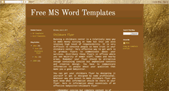 Desktop Screenshot of free-word-templates.blogspot.com