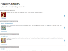 Tablet Screenshot of flofollies.blogspot.com