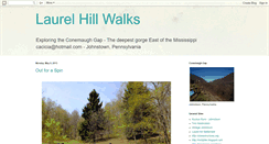 Desktop Screenshot of laurelhillwalks.blogspot.com