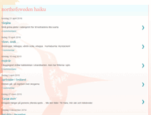 Tablet Screenshot of northofswedenhaiku.blogspot.com