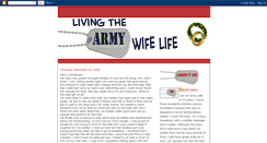 Desktop Screenshot of livingthearmywifelife.blogspot.com