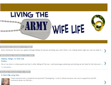 Tablet Screenshot of livingthearmywifelife.blogspot.com