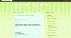 Desktop Screenshot of eljardindeloreto.blogspot.com