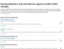 Tablet Screenshot of nlstudentdebt.blogspot.com