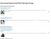 Tablet Screenshot of muhammadrafimp3.blogspot.com