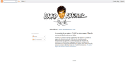 Desktop Screenshot of davidantunez.blogspot.com