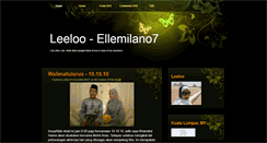 Desktop Screenshot of ellemilano7.blogspot.com