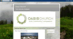 Desktop Screenshot of oasischurchie.blogspot.com