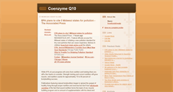 Desktop Screenshot of coenzyme-q10yrilqfcf.blogspot.com