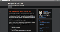 Desktop Screenshot of graphicsrunner.blogspot.com