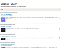 Tablet Screenshot of graphicsrunner.blogspot.com