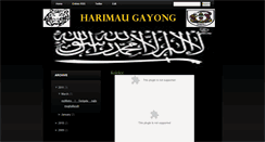 Desktop Screenshot of harimaugayong.blogspot.com