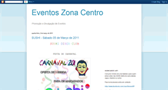 Desktop Screenshot of eventoszonacentro.blogspot.com