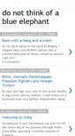 Mobile Screenshot of donotthinkofablueelephant.blogspot.com