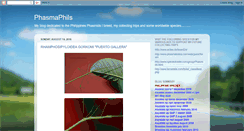 Desktop Screenshot of phasmaphils.blogspot.com