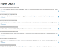 Tablet Screenshot of highergroundonline.blogspot.com