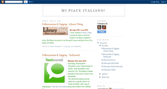 Desktop Screenshot of mipiaceitaliano.blogspot.com