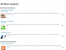 Tablet Screenshot of mipiaceitaliano.blogspot.com