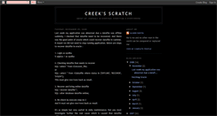 Desktop Screenshot of creek011.blogspot.com