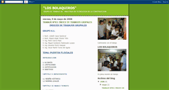 Desktop Screenshot of grupolosbolaquiros.blogspot.com