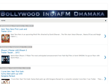 Tablet Screenshot of bollywood-indiafmdhamaka.blogspot.com