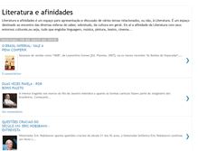 Tablet Screenshot of literaturaeafinidades.blogspot.com