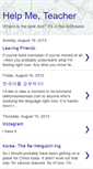 Mobile Screenshot of helpmeteacher.blogspot.com