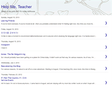 Tablet Screenshot of helpmeteacher.blogspot.com