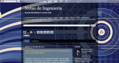 Desktop Screenshot of notas-ingenieria.blogspot.com