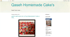 Desktop Screenshot of mamaqasehhomemadecakenbakery.blogspot.com