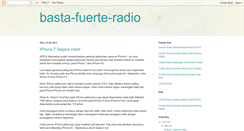 Desktop Screenshot of basta-fuerte-radio.blogspot.com