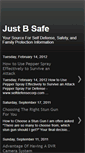 Mobile Screenshot of justbsafe.blogspot.com
