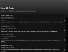 Tablet Screenshot of justbsafe.blogspot.com