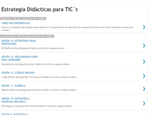 Tablet Screenshot of estrategiasdidacticasmcs.blogspot.com