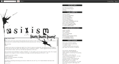 Desktop Screenshot of esixism.blogspot.com