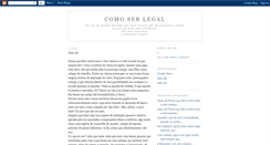 Desktop Screenshot of comoserlegal.blogspot.com